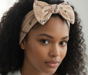 Bebe Headband with Logo Detail